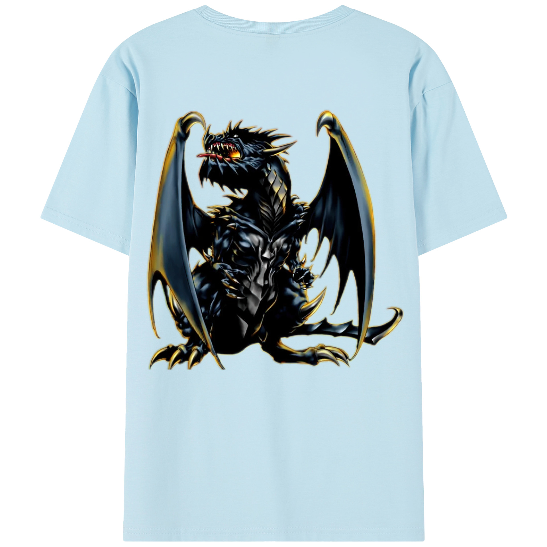 （画像用） 遊☆戯☆王 Yu-Gi-Oh! 綿100％半袖Tシャツ（背面プリント）